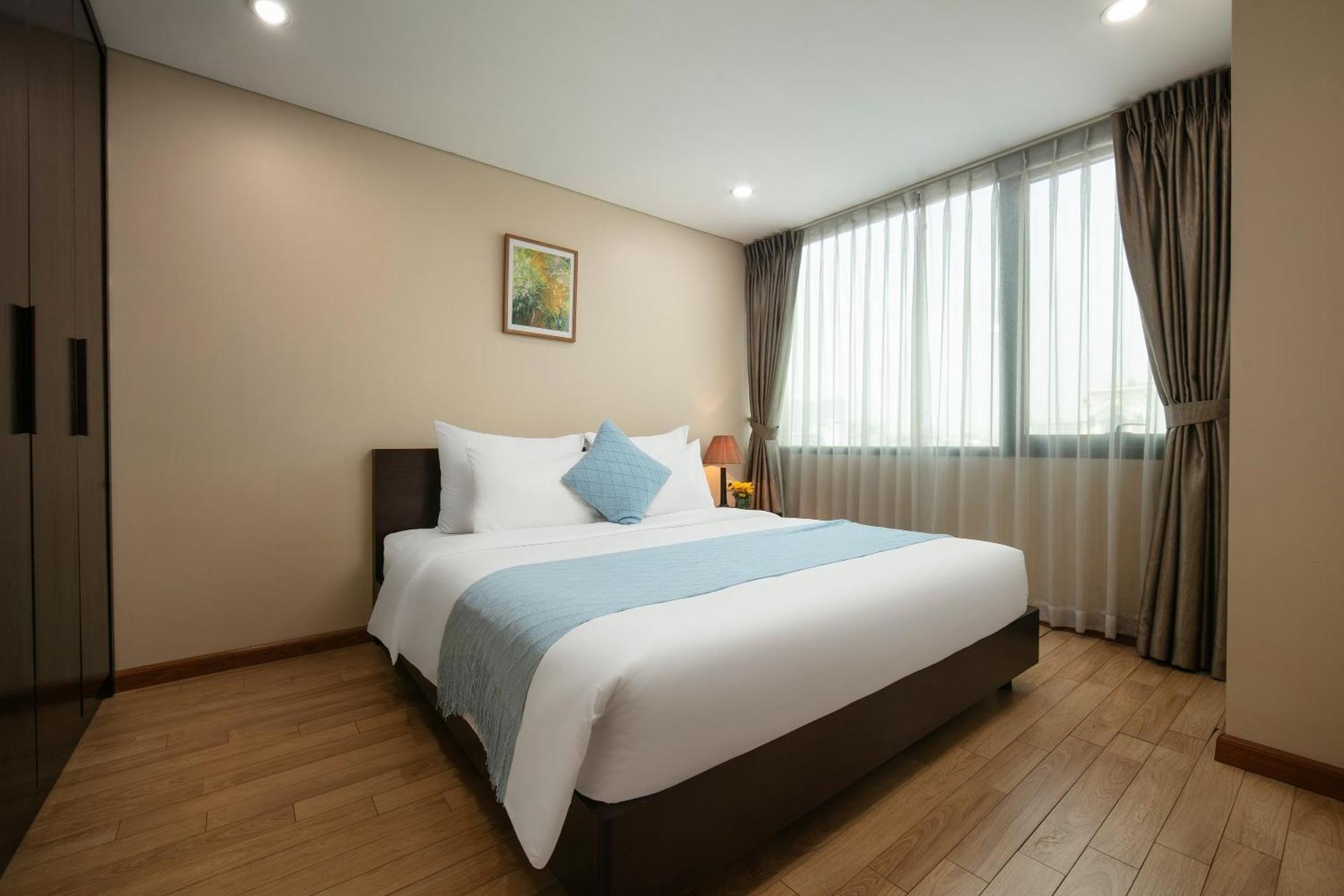 Hb Serviced Apartment - 121B Quan Hoa Hanoi Exterior foto