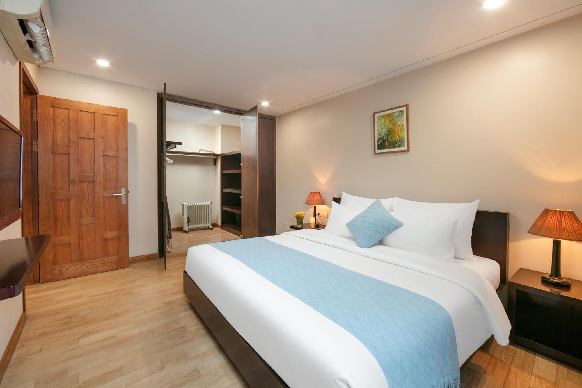 Hb Serviced Apartment - 121B Quan Hoa Hanoi Exterior foto