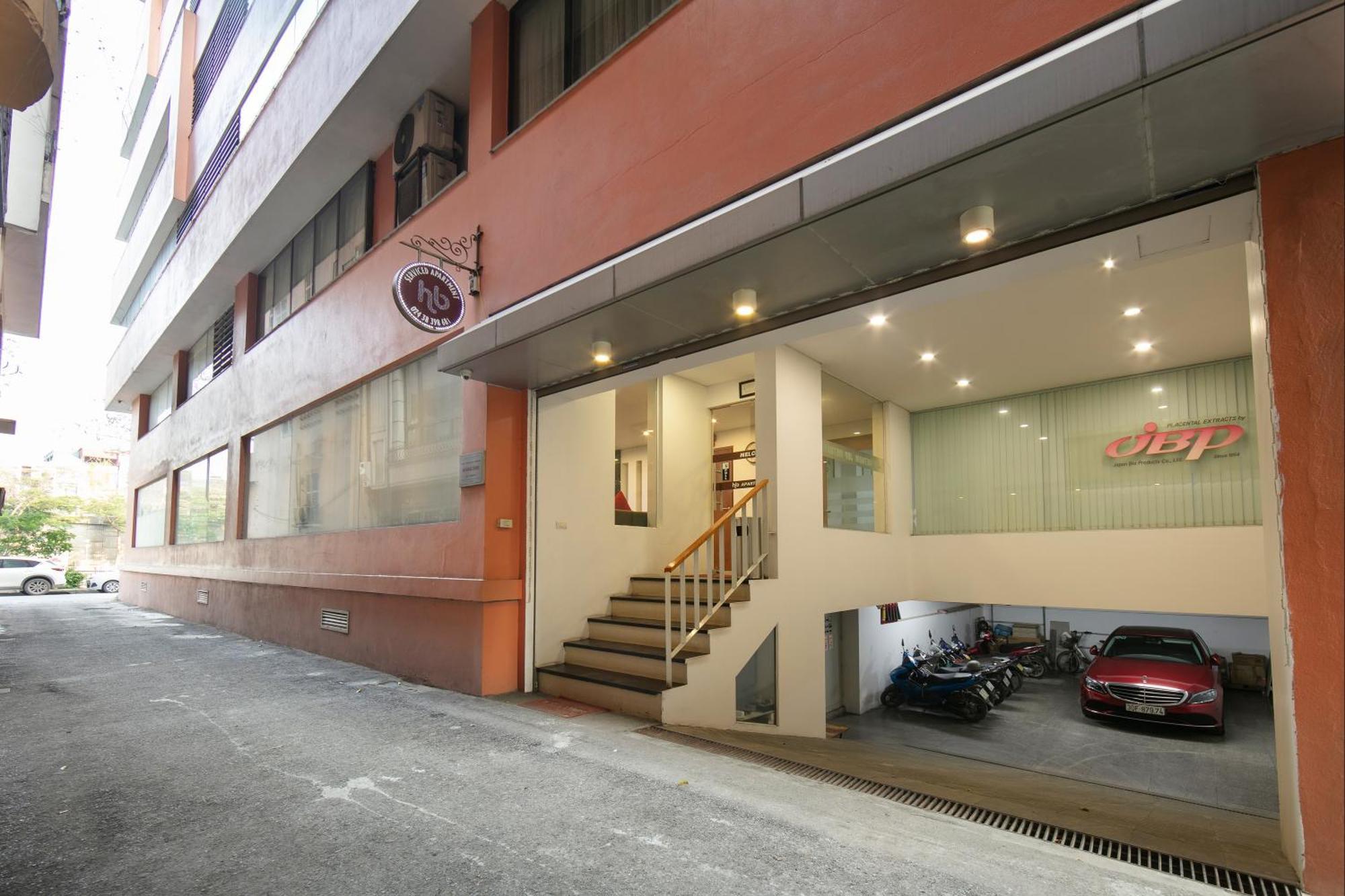 Hb Serviced Apartment - 121B Quan Hoa Hanoi Exterior foto